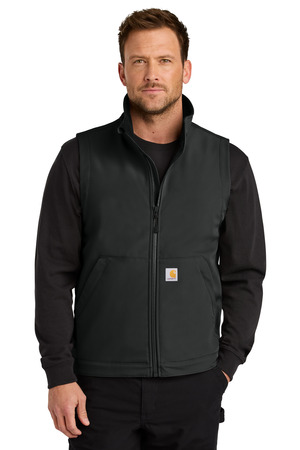 Carhartt CT106439 Rain Defender Soft Shell Vest, Black