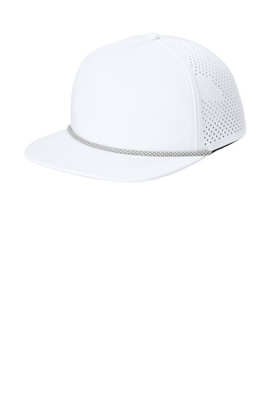 OGIO OG607 5-Panel Rope Performance Cap, White