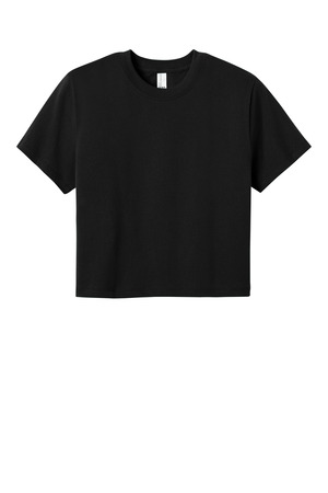 District DT6066 Women's Heavyweight Boxy Very Important Tee, Black