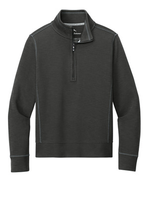 Tommy Bahama SW222350TB Women's Coconut Bay 1/2-Zip, Black