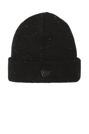 New Era NE905 Speckled Beanie, Black/ Graphite