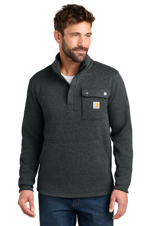 Carhartt CT106378 Midweight 1/4-Zip Sweater Fleece, Black