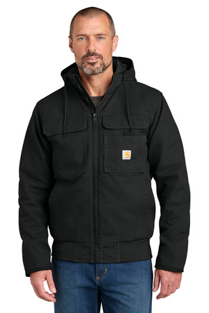 Carhartt CT106980 Full Swing Washed Duck Active Jac, Black