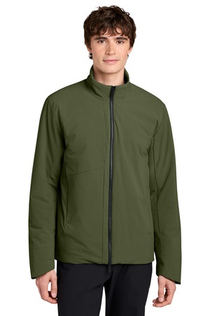 MiiR MRA440 Sashiko Full-Zip Stretch Puffy, Forest Moss