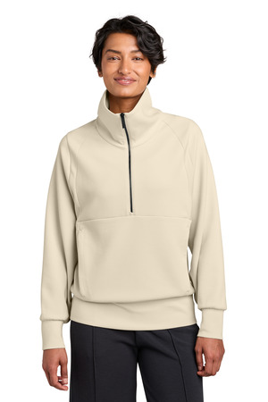 MiiR MRAW221 Women's Kumo 1/4-Zip Pullover, Alabaster