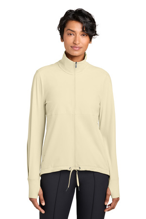 MiiR MRAW231 Women's Kivu Hybrid Full-Zip Jacket, Alabaster