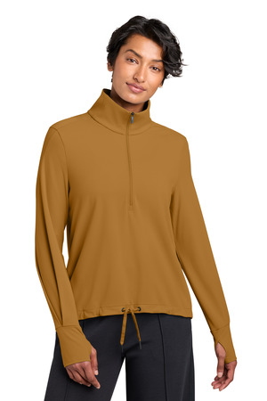 MiiR MRAW235 Women's Kivu 1/4-Zip, Amber Haze