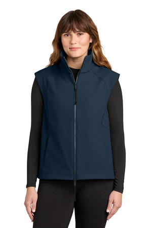MiiR MRAW473 Women's Nozawa Soft Shell Vest, Indigo Navy