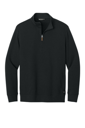 TravisMathew TMA46418 Waffle 1/4-Zip, Black