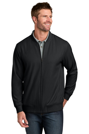 TravisMathew TMA47413 Bomber Jacket, Black