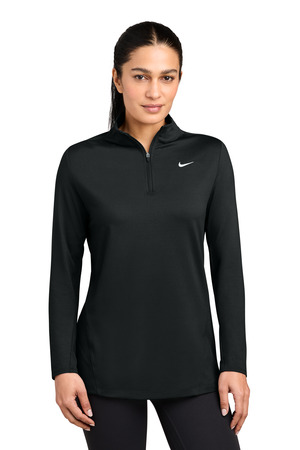 Nike NKIO8141 Women's Dri-FIT Stride 1/2-Zip, Black