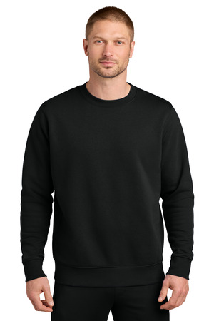 Nike NKFD9863 Club Fleece Sleeve Swoosh Crew, Black
