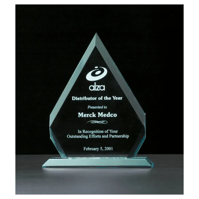 Arrow Series Jade Acrylic Award
