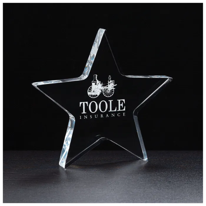 Star Acrylic Paperweight