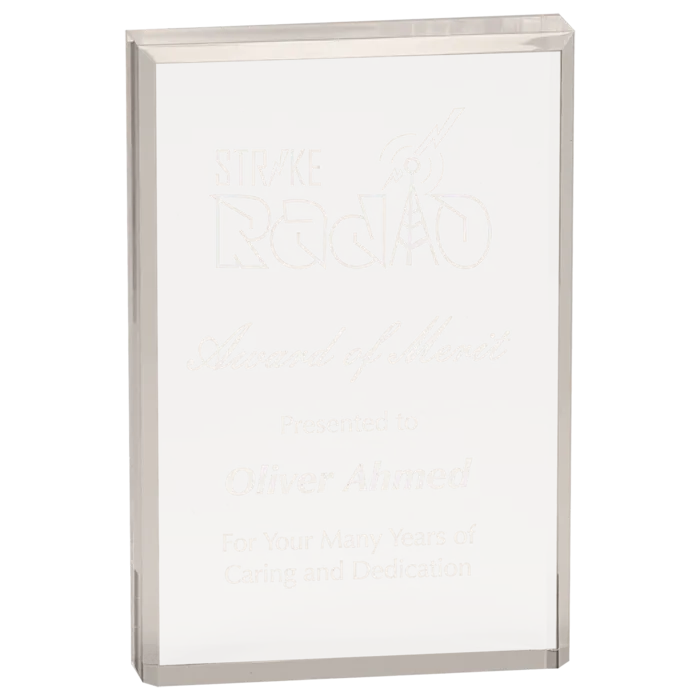 Clear Rectangle Acrylic