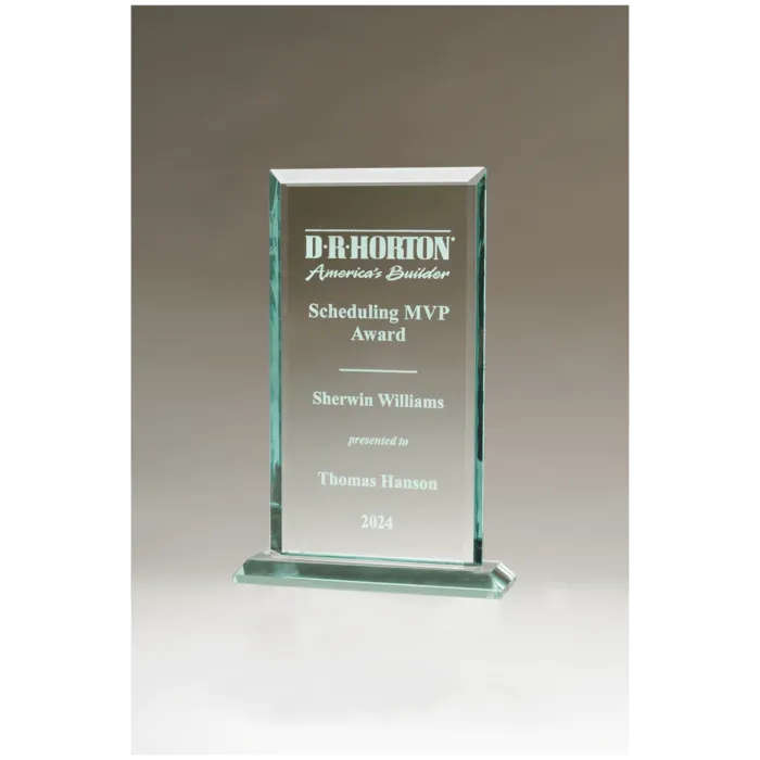 Apex Series Jade Glass Award