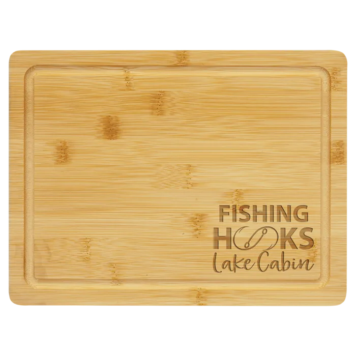Bamboo Cutting Board with Drip Ring