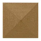 Rosette R-2, a square cap with stepped lines