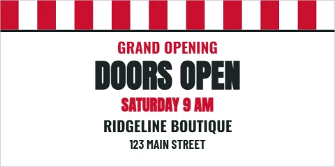 grand opening banners design 3