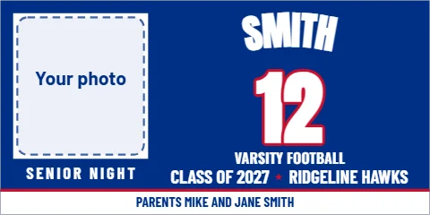 senior night banners design 3