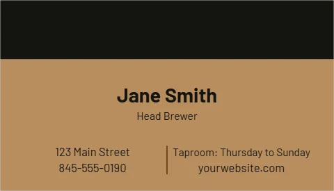 kraft business cards design 6