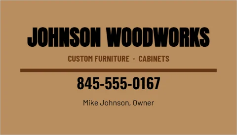 kraft business cards design 4