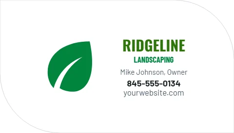 die-cut business cards design 2