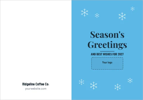 business holiday cards design 2