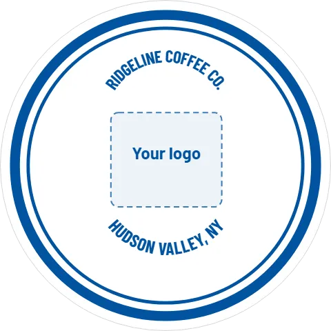 custom shape roll labels design 1