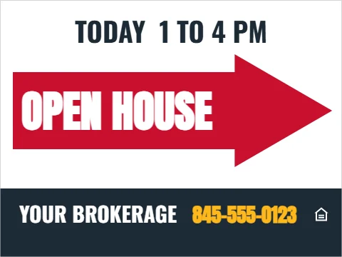 open house signs design 2