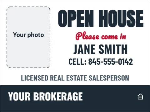 open house signs design 6